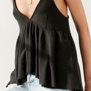 Urban Outfitters Lola Thermal Babydoll Tanktop